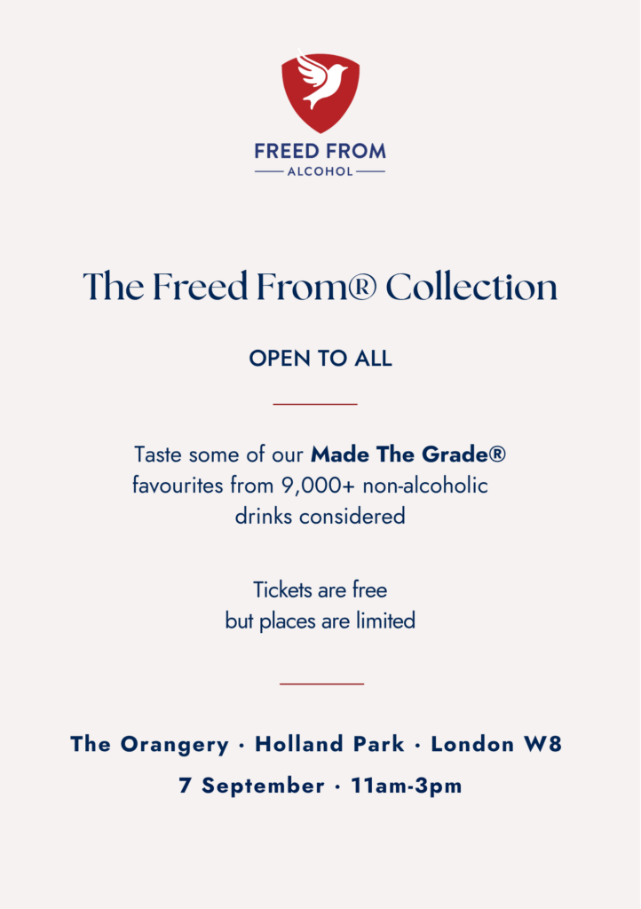 Interested in what's new in non-alc drinks, come to our Launch Event
